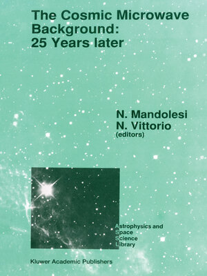 cover image of The Cosmic Microwave Background